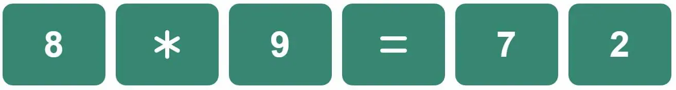 Daily Mini Bi-Nerdle Answer 2 - 18th September 2022