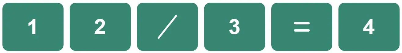 Daily Mini Bi-Nerdle Answer 2 - 1st September 2022