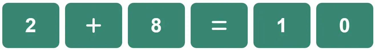Daily Mini Bi-Nerdle Answer 2 - 22nd September 2022