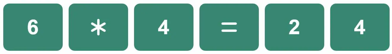 Daily Mini Bi-Nerdle Answer 2 - 24th September 2022