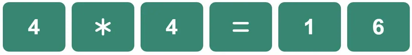 Daily Mini Bi-Nerdle Answer 2 - 6th September 2022