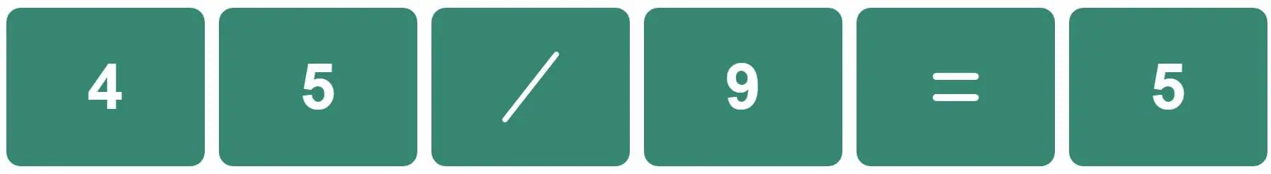 Daily Mini Nerdle 231 Answer - 7th September 2022