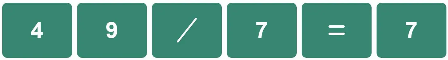 Daily Mini Nerdle 236 Answer - 12th September 2022