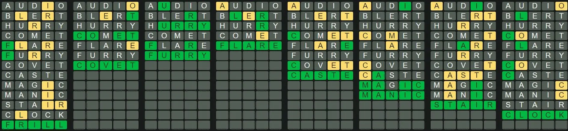 Daily Octordle 221 Answer - September 2nd 2022