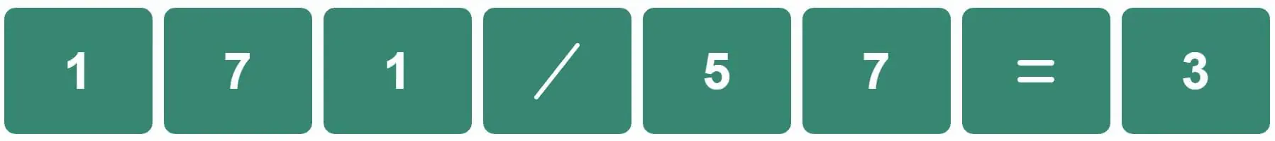 Daily Speed Nerdle Answer - 7th September 2022