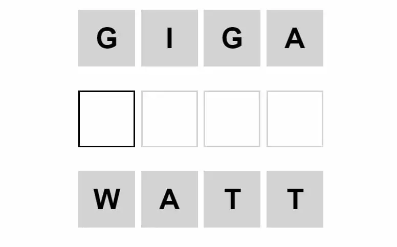 Daily Weaver Puzzle - 21st September 2022