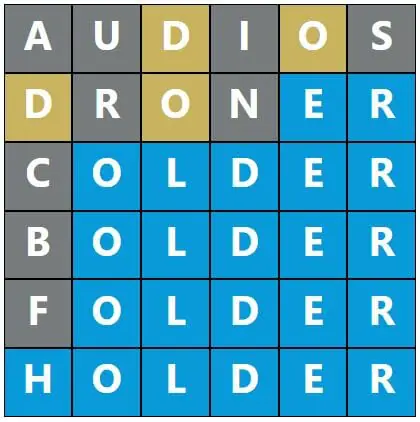 Daily Word Hurdle #459 Morning Answer - 5th September 2022