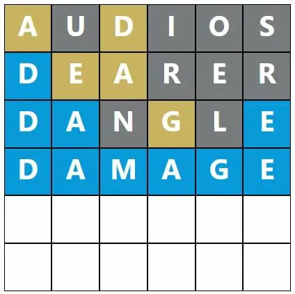 Daily Word Hurdle #469 Morning Answer - 10th September 2022
