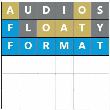 Daily Word Hurdle #472 Afternoon Answer - 11th September 2022