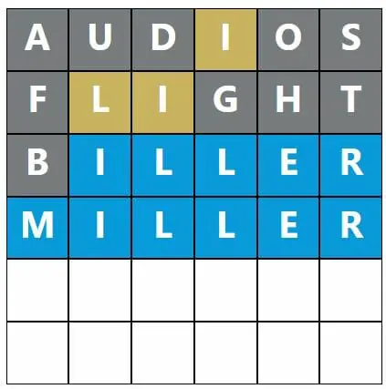 Daily Word Hurdle #483 Morning Answer - 17th September 2022