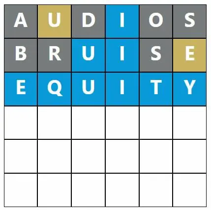 Daily Word Hurdle #492 Afternoon Answer - 21st September 2022