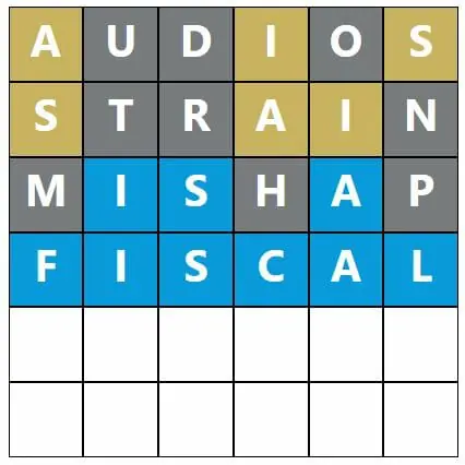 Daily Word Hurdle #493 Morning Answer - 22nd September 2022