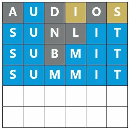 Daily Word Hurdle #495 Morning Answer - 23rd September 2022