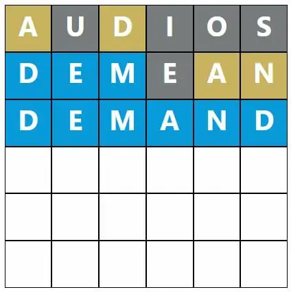 Daily Word Hurdle #503 Morning Answer - 27th September 2022