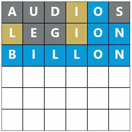 Daily Word Hurdle #507 Morning Answer - 29th September 2022