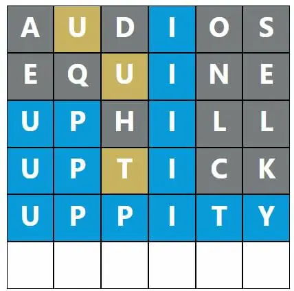 Daily Word Hurdle #511 Morning Answer - 30th September 2022