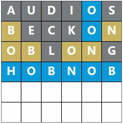 Daily Word Hurdle #514 Afternoon Answer - 1st October 2022