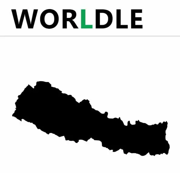 Daily Worldle Country 227 - September 5th 2022