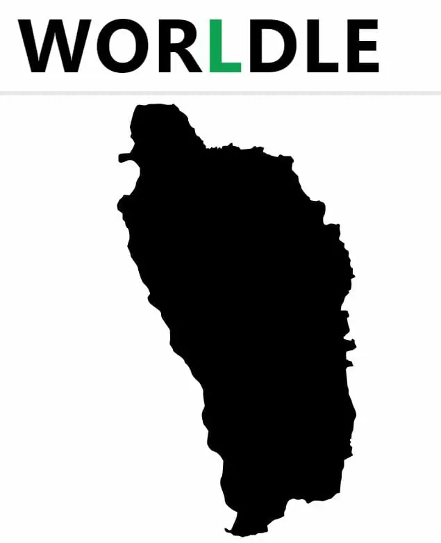 Daily Worldle Country 237 - September 15th 2022