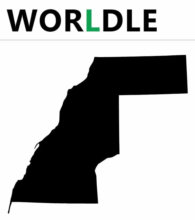 Daily Worldle Country 240 - September 18th 2022