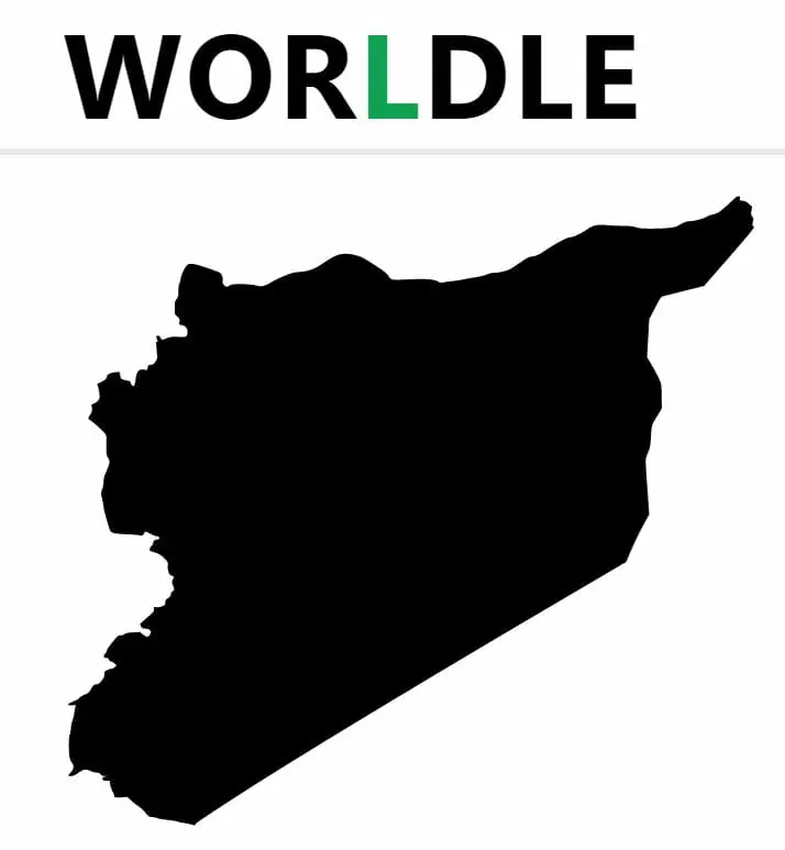 Daily Worldle Country 242 - September 20th 2022