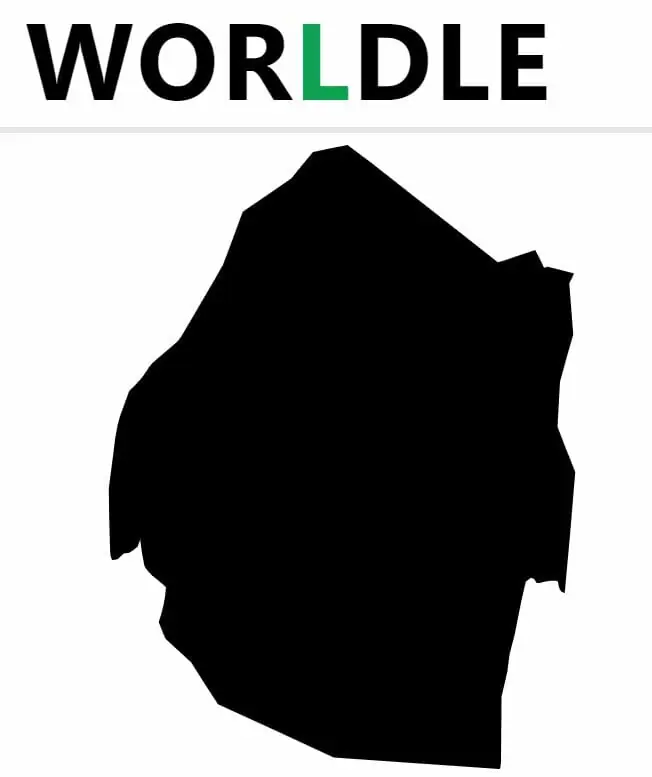 Daily Worldle Country 249 - September 27th 2022