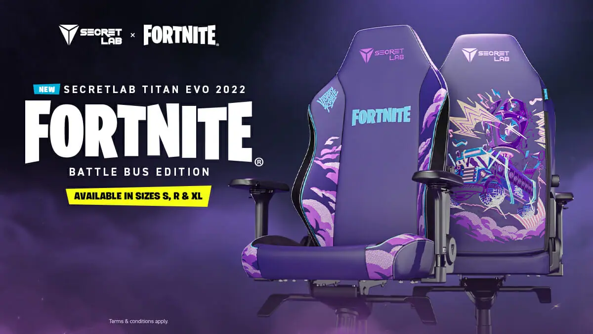Fortnite x Secret Lab 2022 Battle Bus Chair