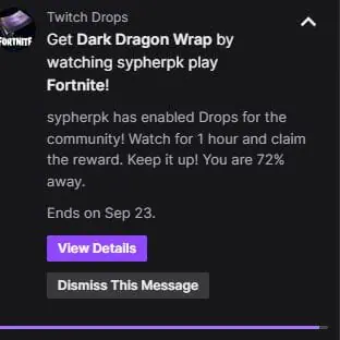 Free Fortnite Dark Dragon Wrap