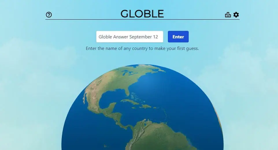 Globle 12 September Answer and Hints Today