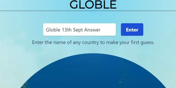Globle 13 September Answer and Hints Today