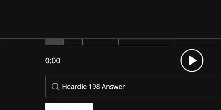 Heardle 10 September Answer Today 198