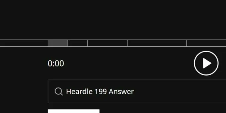 Heardle 11 September Answer and Hints Today 199