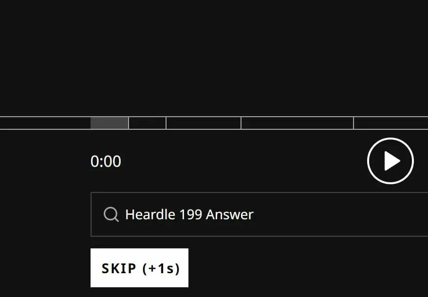 Heardle 11 September Answer and Hints Today 199
