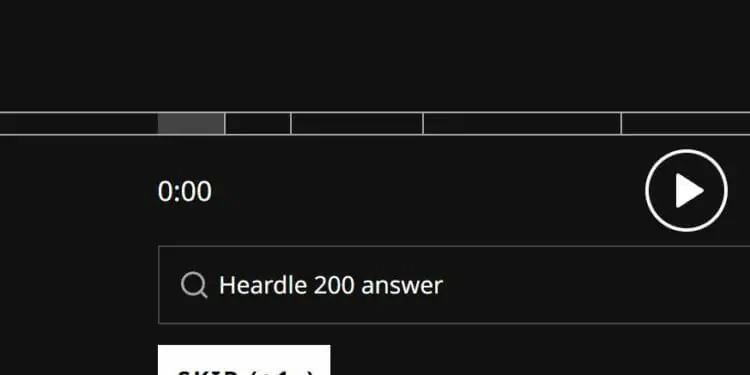 Heardle 12 September Answer and Hints Today 200