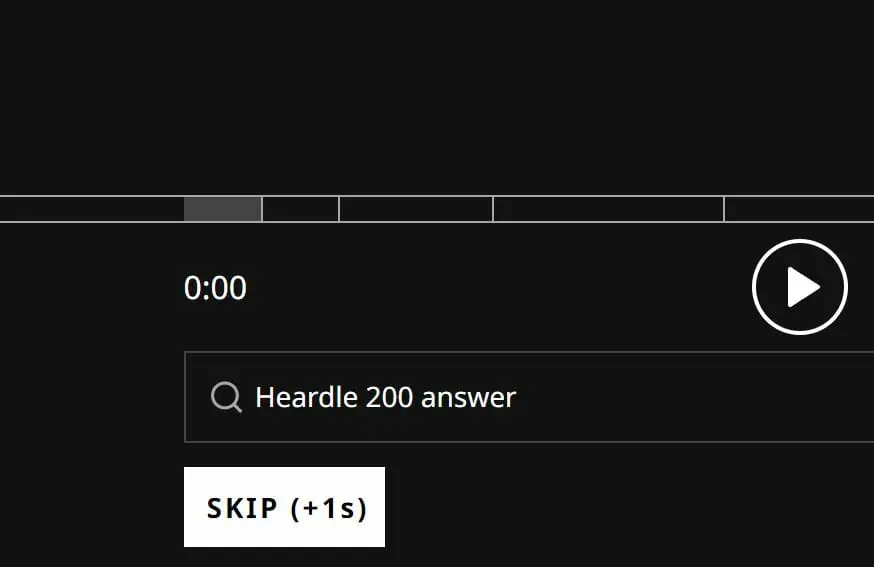 Heardle 12 September Answer and Hints Today 200