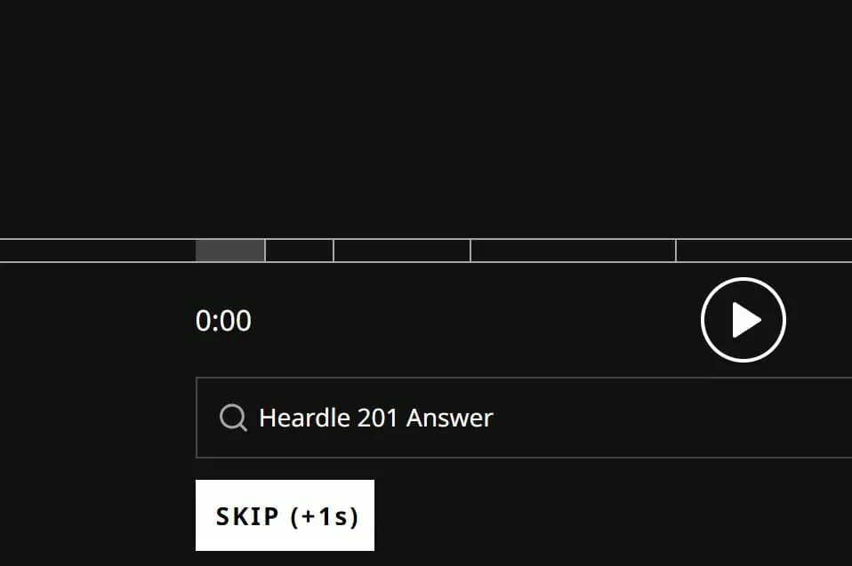 Heardle 13 September Answer and Hints Today 201