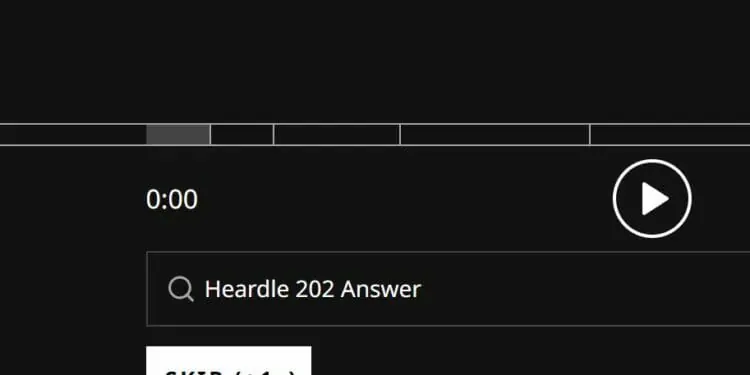Heardle 14 September Answer and Hints Today 202