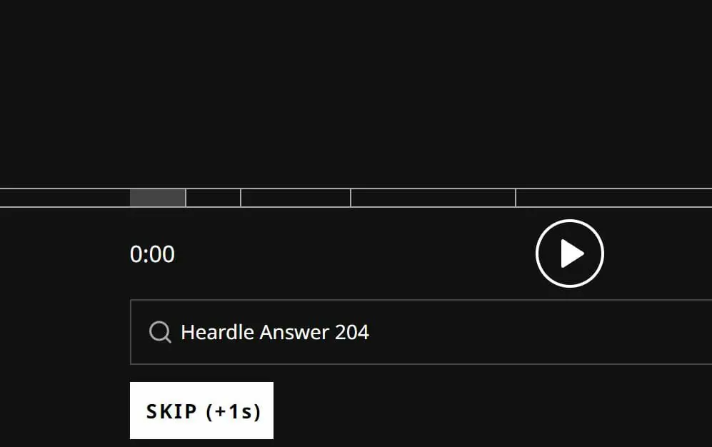 Heardle 16 September Answer and Hints Today 204