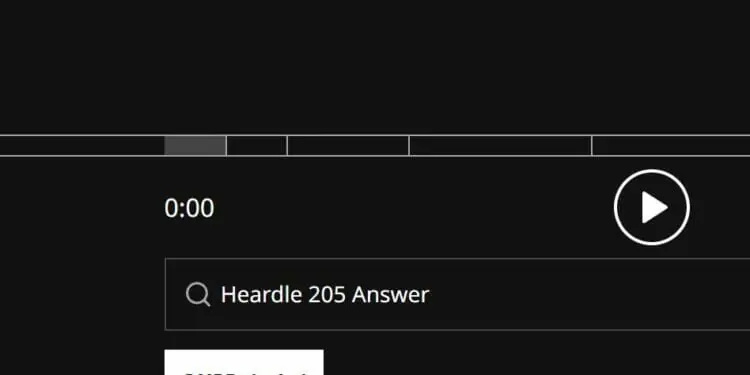 Heardle 17 September Answer and Hints Today