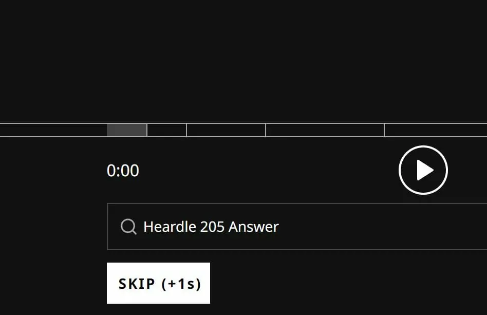 Heardle 17 September Answer and Hints Today