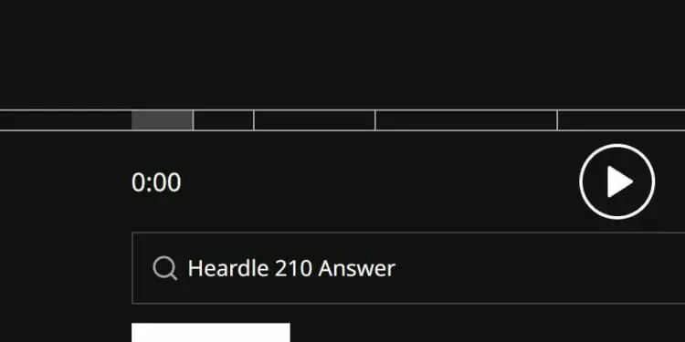 Heardle 22 September Answer and Hints Today