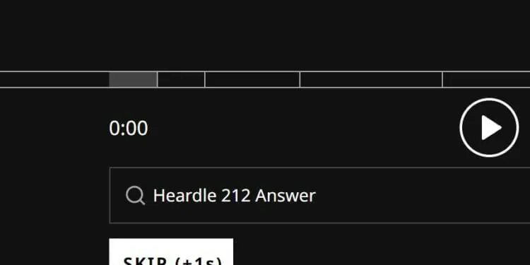 Heardle 24 September Answer and Hints Today 212