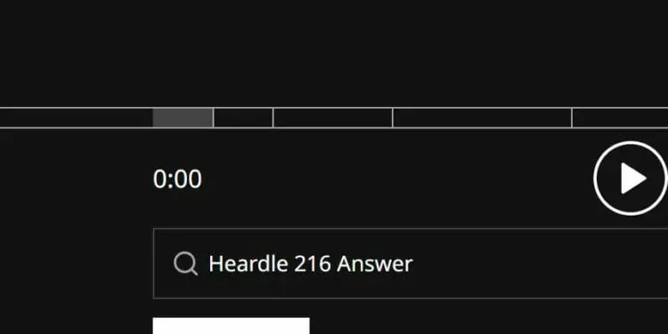 Heardle 28 September Answer and Hints Today 216