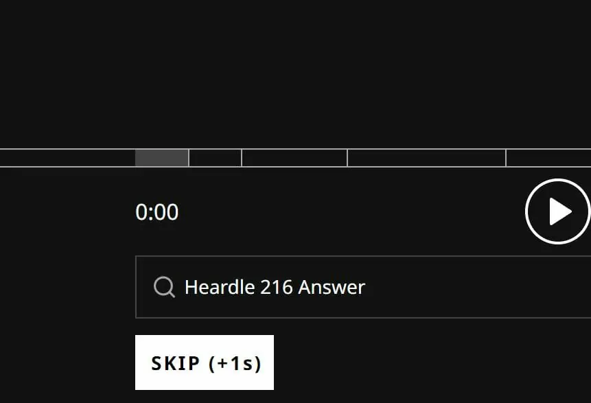 Heardle 28 September Answer and Hints Today 216