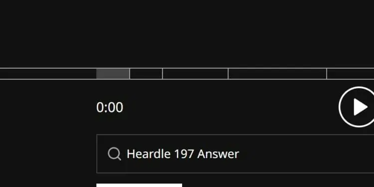 Heardle 9 September Answer and Hints Today 197