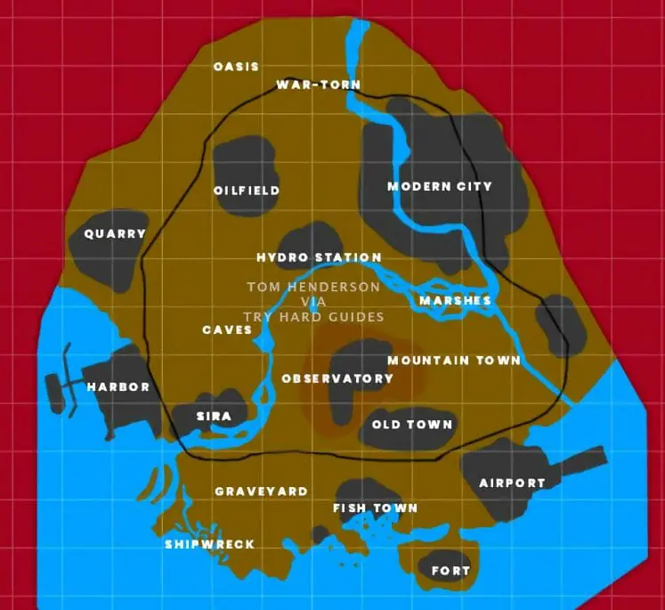 Warzone 2 Al Mazrah Map Leaked POIs