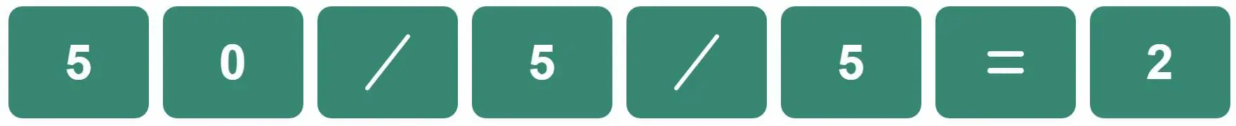 Daily Bi-Nerdle Answer 1 - 10th October 2022
