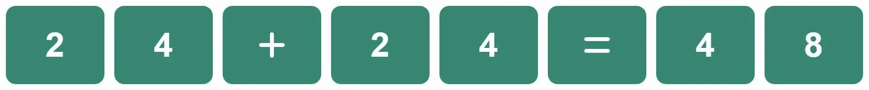 Daily Bi-Nerdle Answer 1 - 13th October 2022