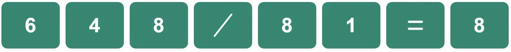 Daily Bi-Nerdle Answer 1 - 18th October 2022