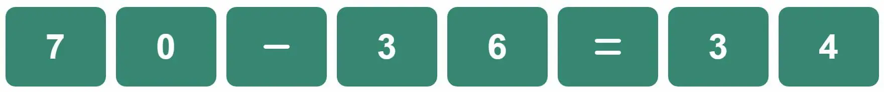Daily Bi-Nerdle Answer 1 - 28th October 2022